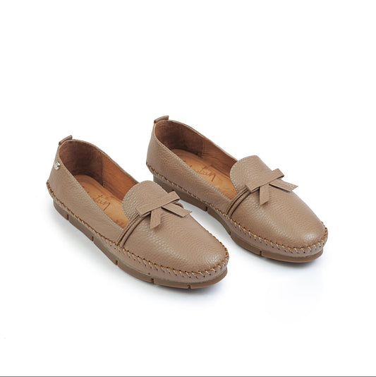 Mocasin de cuero para mujer 1008A