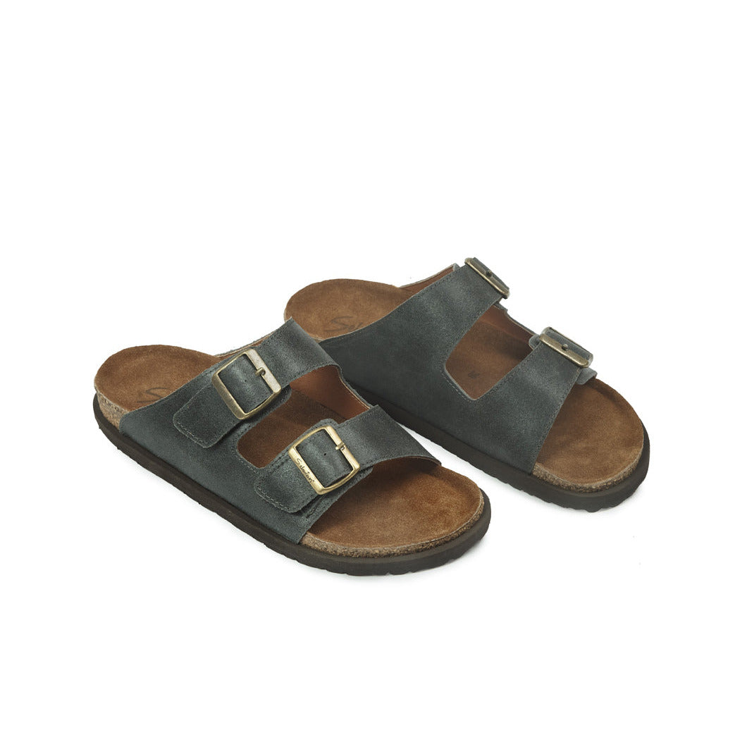 Sandalia 1014 de cuero para hombre