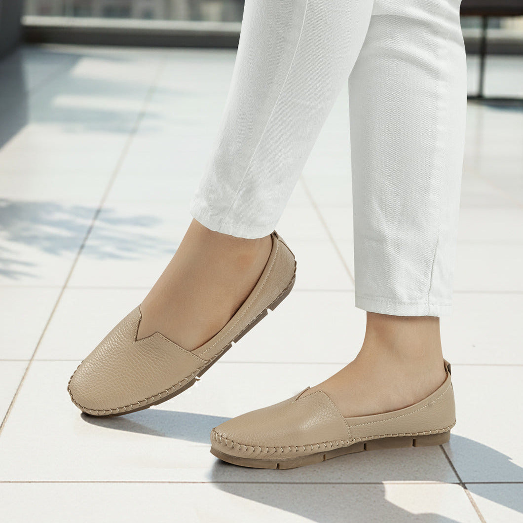 Mocasin 1024 de cuero para mujer