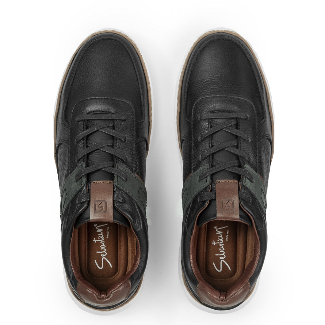 Deportivos 2082 En Cuero Hombre