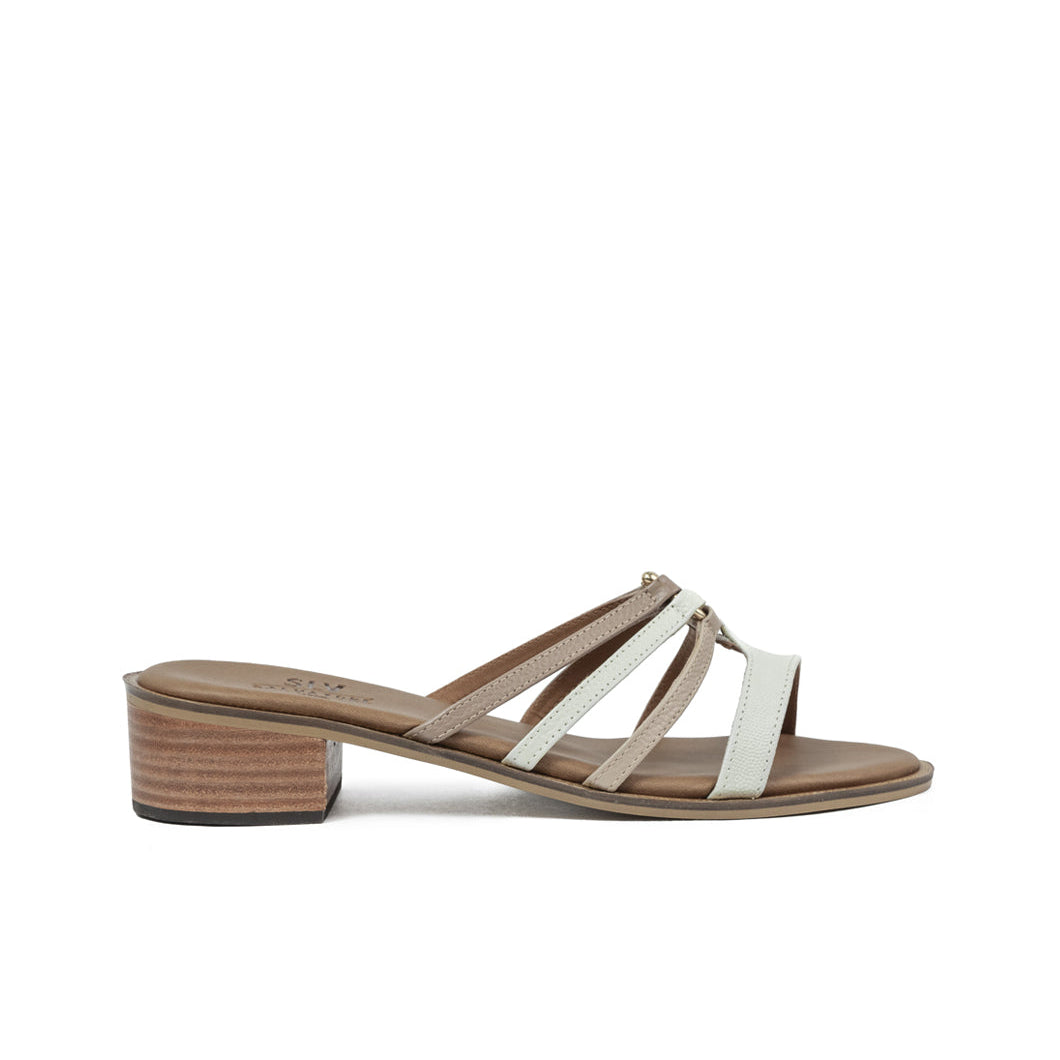 Sandalia tacon 1934 En Cuero Mujer