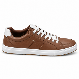 Tenis casuales 2068 de cuero para hombre
