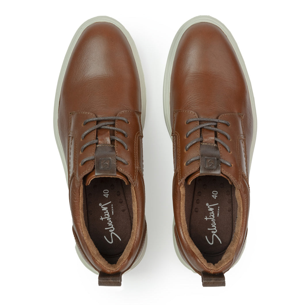 Casual 2095 Cuero Para Hombre