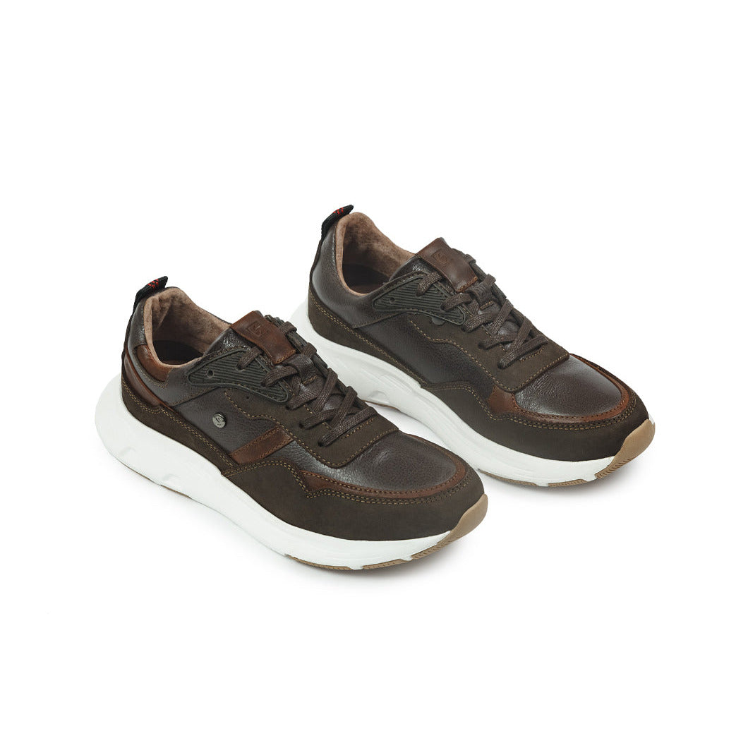 Deportivo 2139 de cuero para hombre