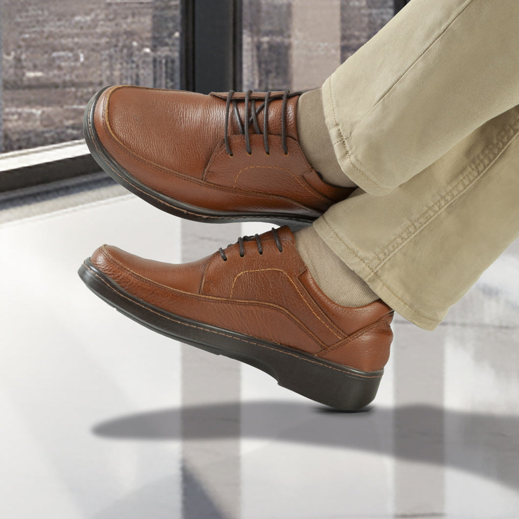 Confort Cuero Hombre Miel 2151