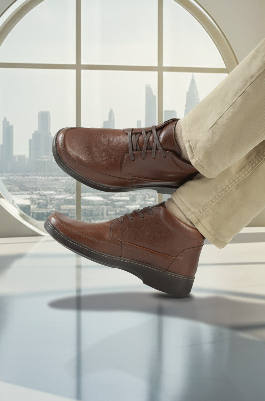 Confort 2155 En Cuero Hombre