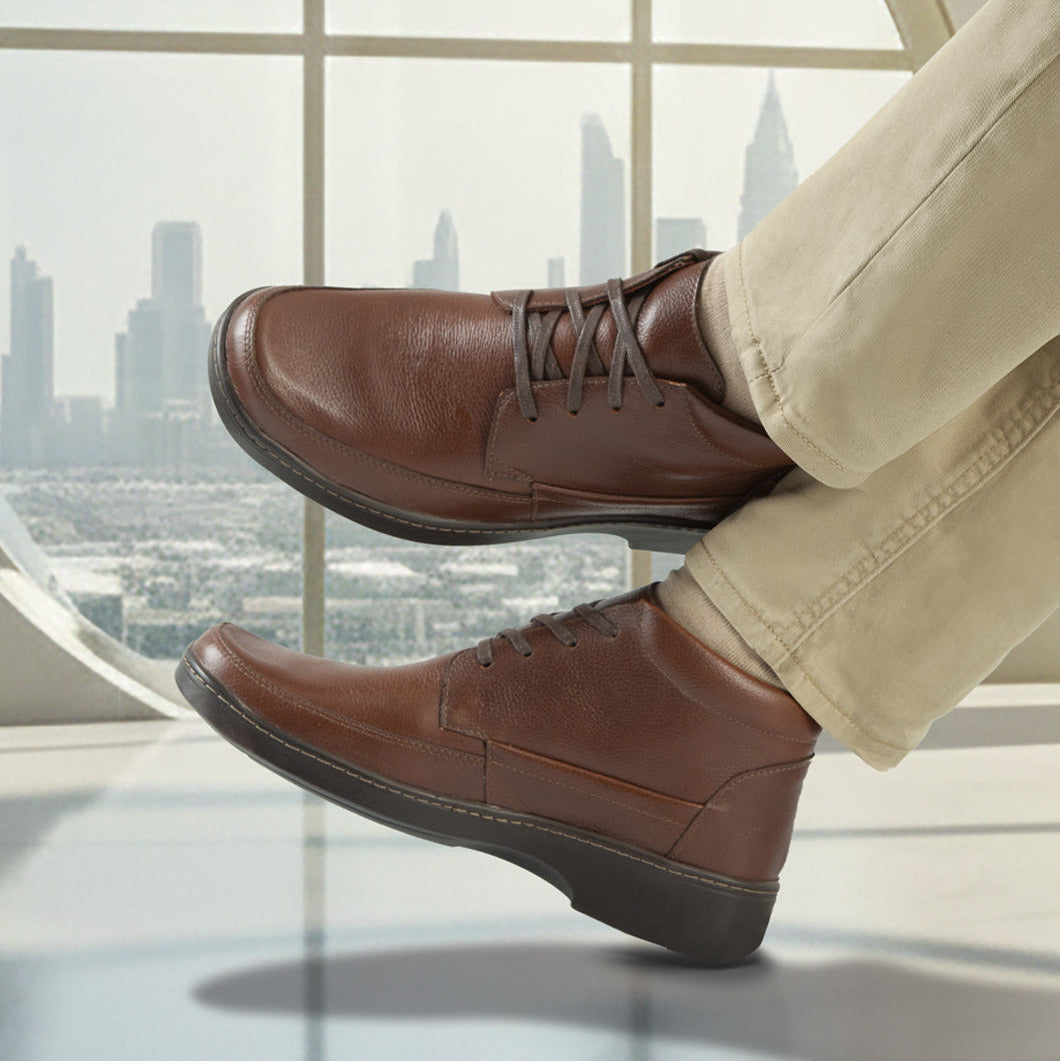 Confort 2155 En Cuero Hombre Cogñac