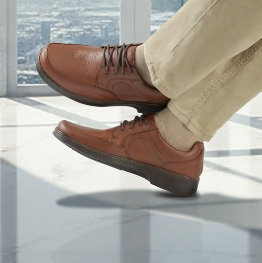 Confort Cuero Hombre Miel Sheraton 2158
