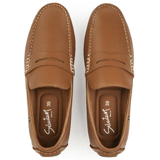 Mocasines 2170 de cuero para hombre, vista superior