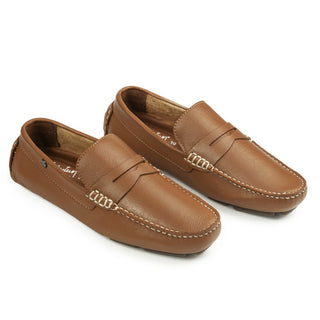 Mocasines 2170 de cuero para hombre, vista lateral