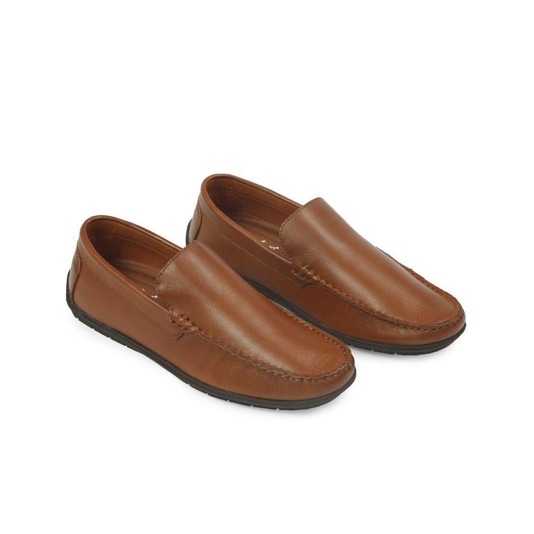 Mocasin 2225-1 de cuero para hombre