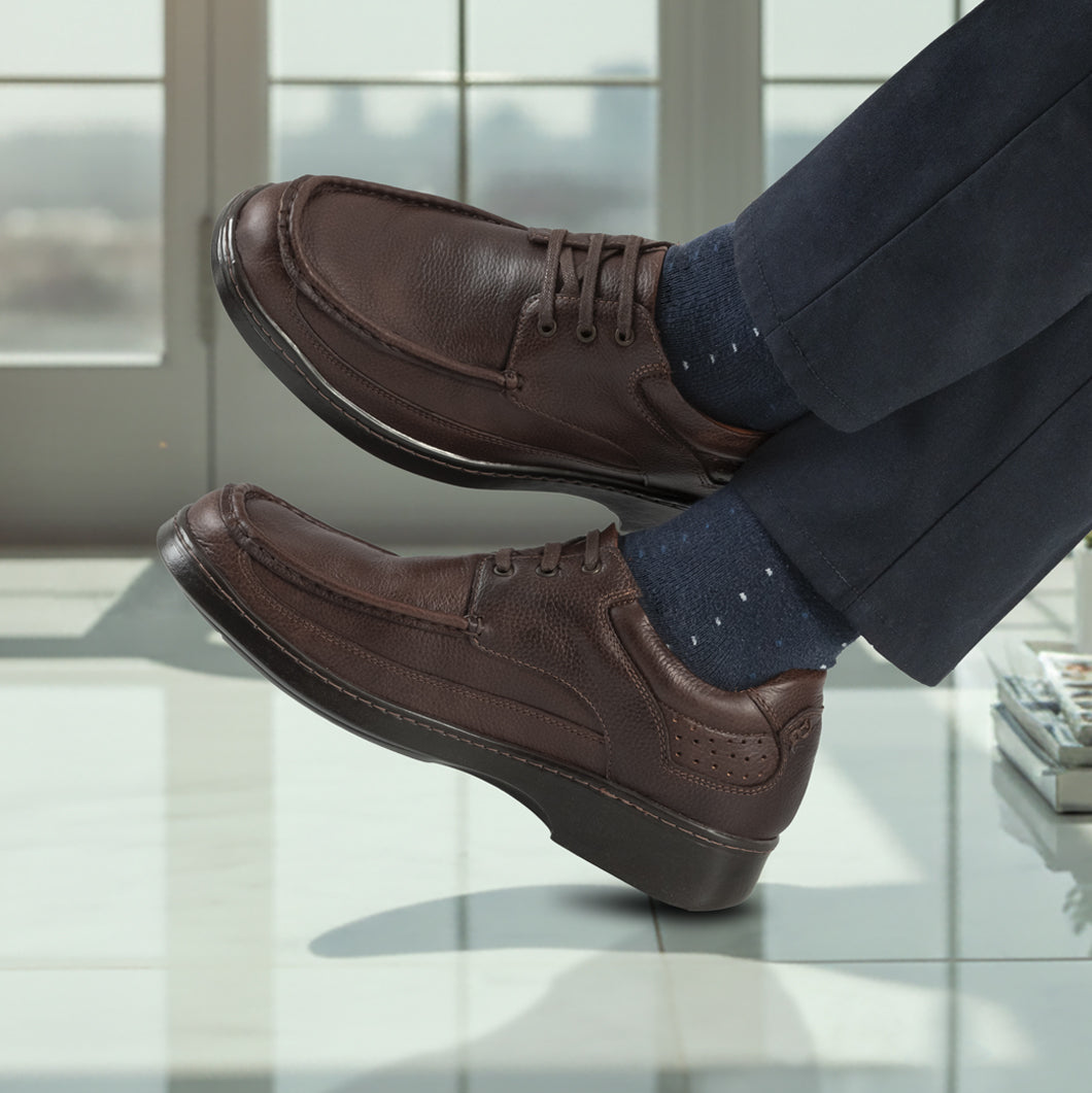 Formal Cuero Hombre Cognac 2301