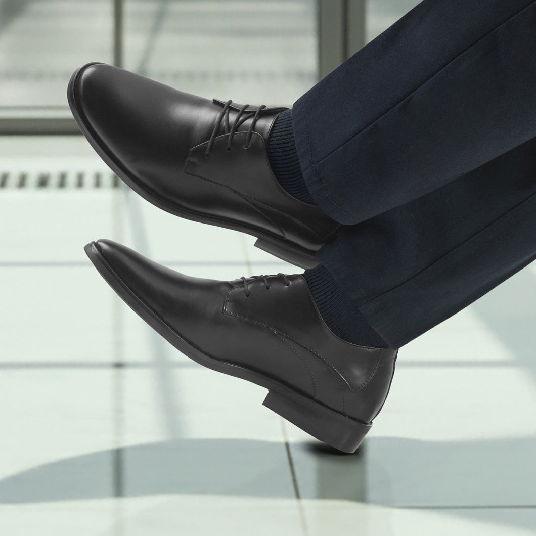 Formal 2307 En Cuero Hombre Negro