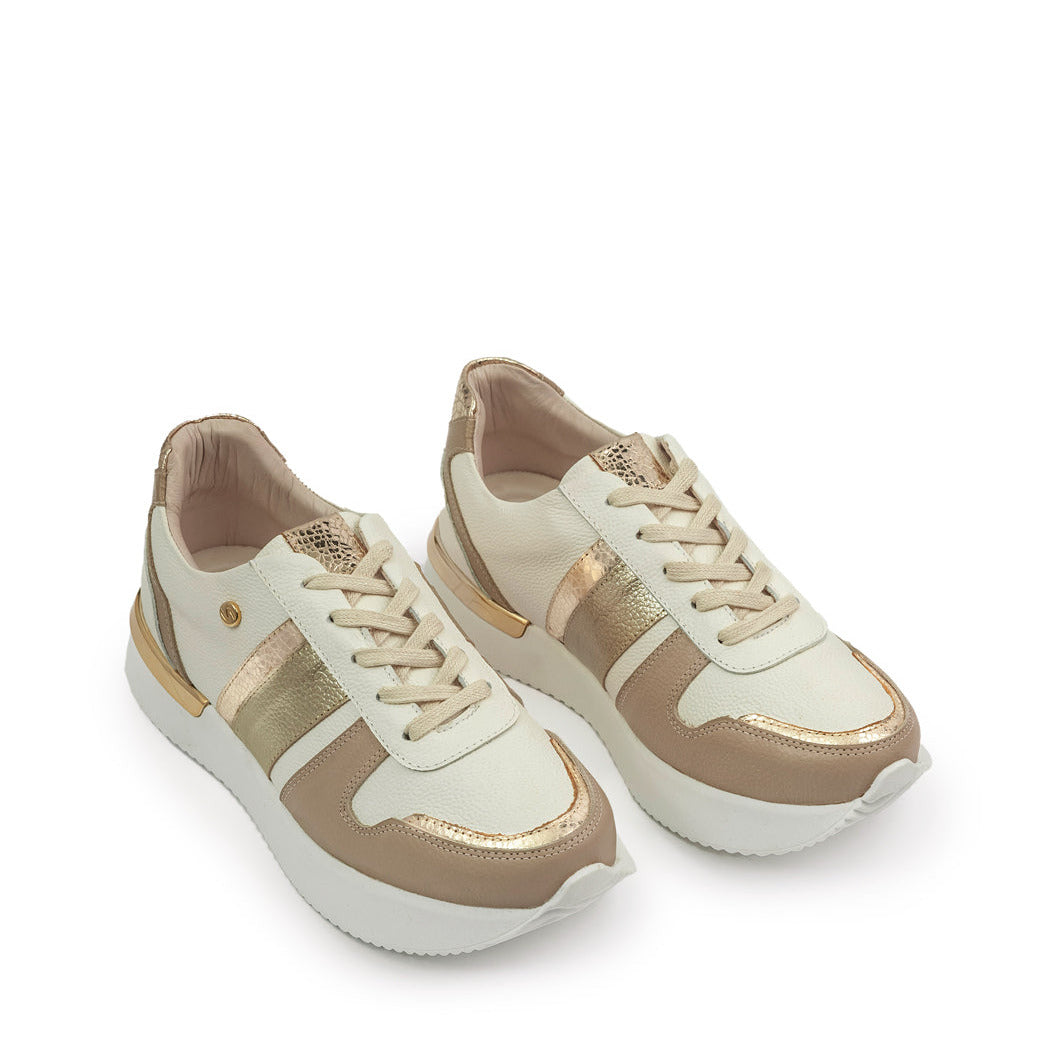 Deportivo 2501 de cuero para Mujer