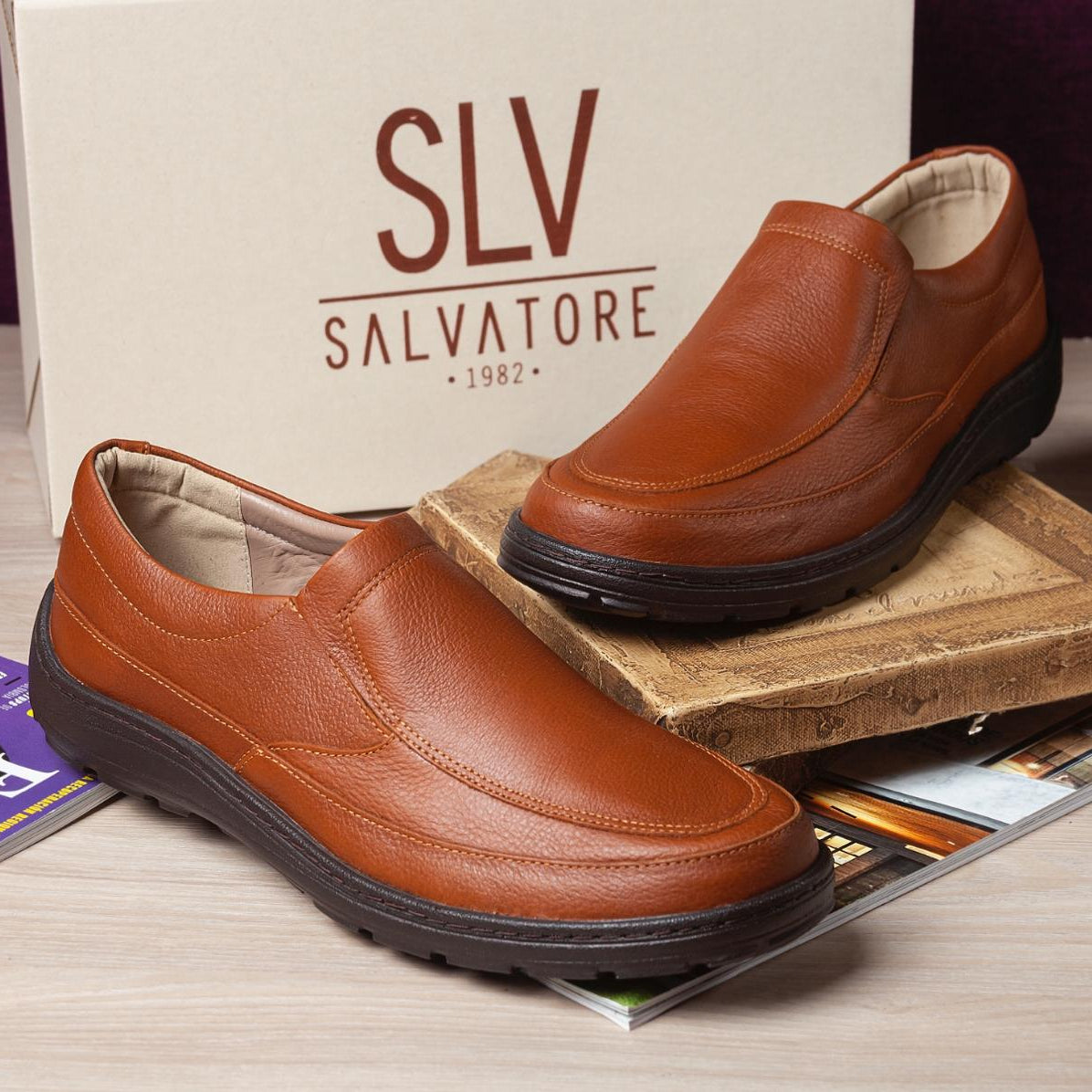 Confort 2806 Cuero Hombre
