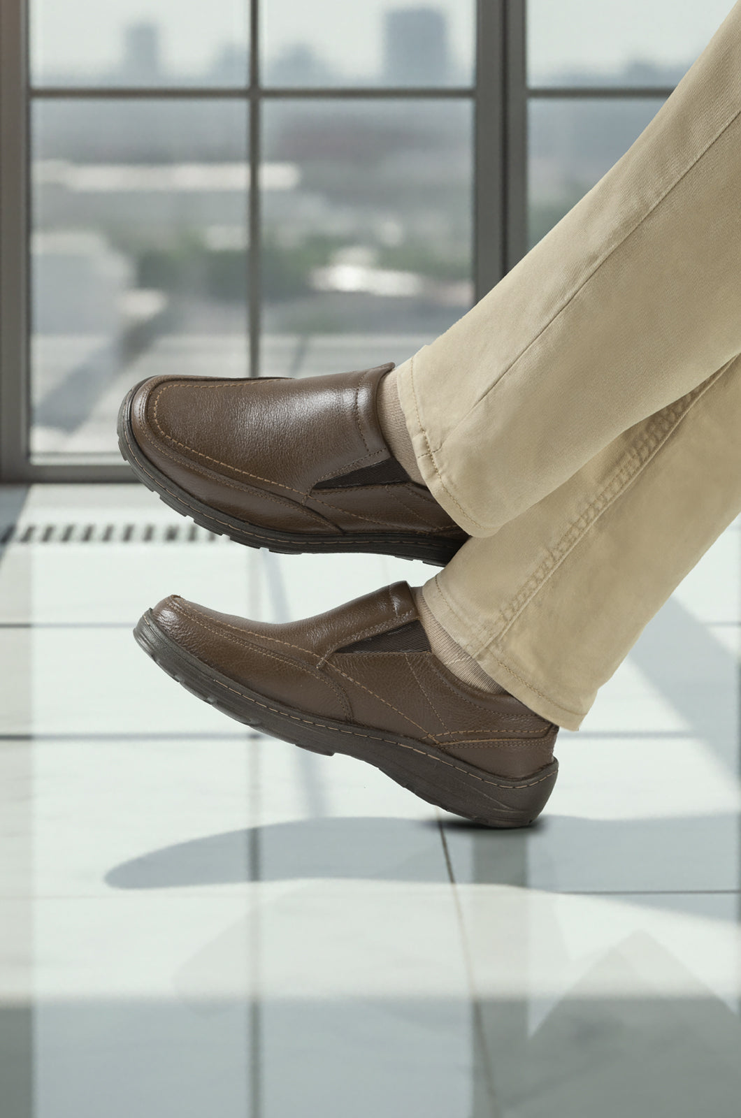 Confort 2859 Cuero Hombre