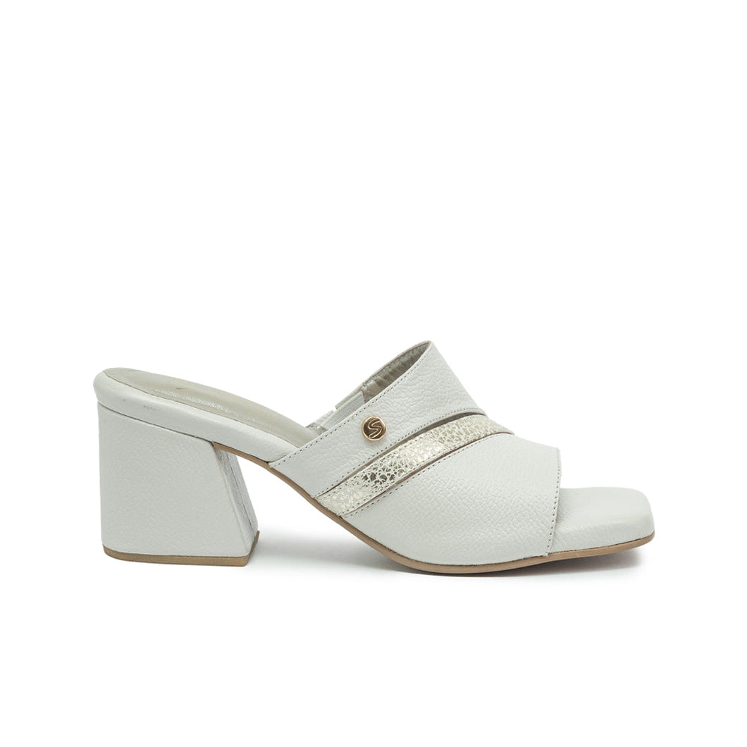 Sandalias tacon Elvira 04 cuero mujer