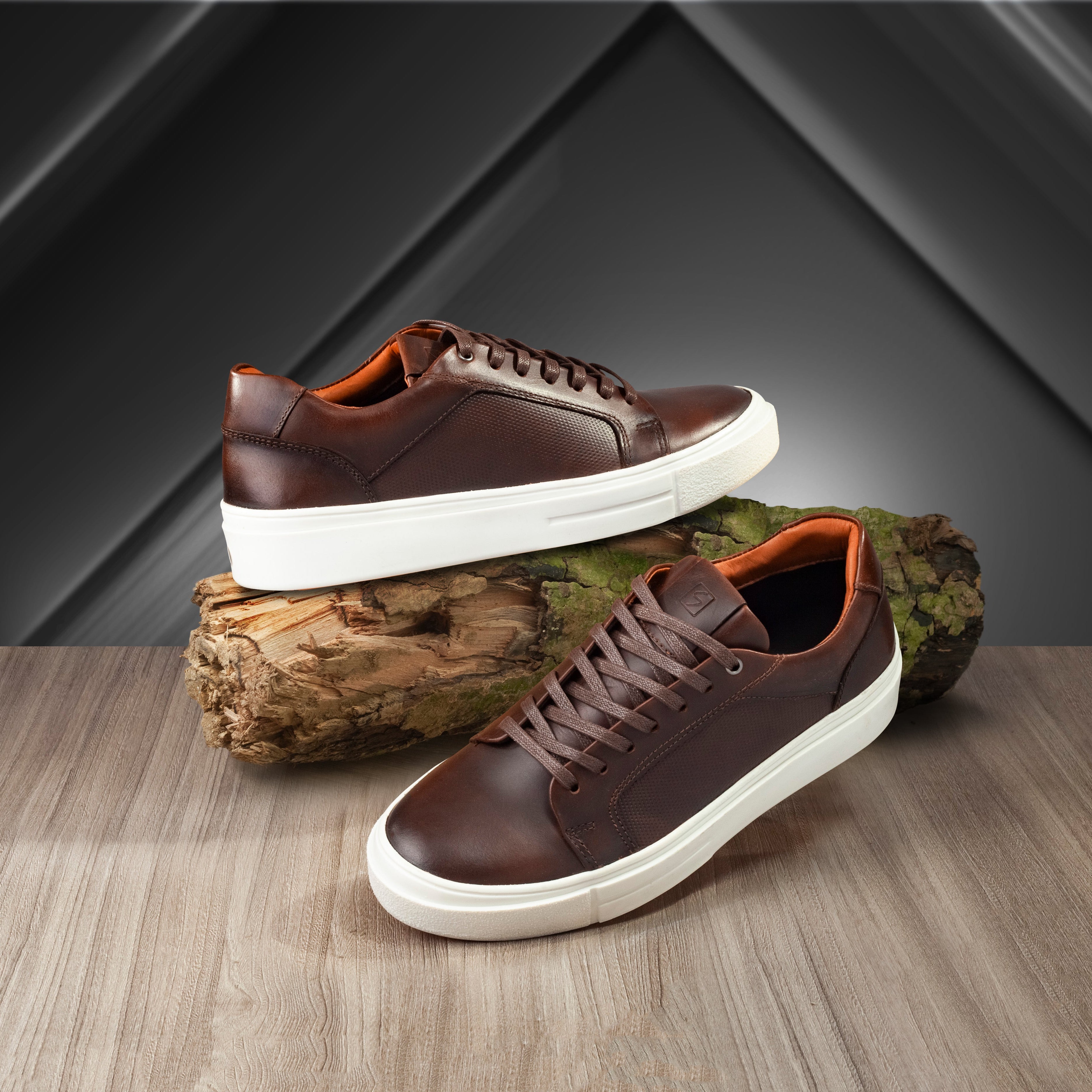 Casual Cuero Hombre cogña 6049