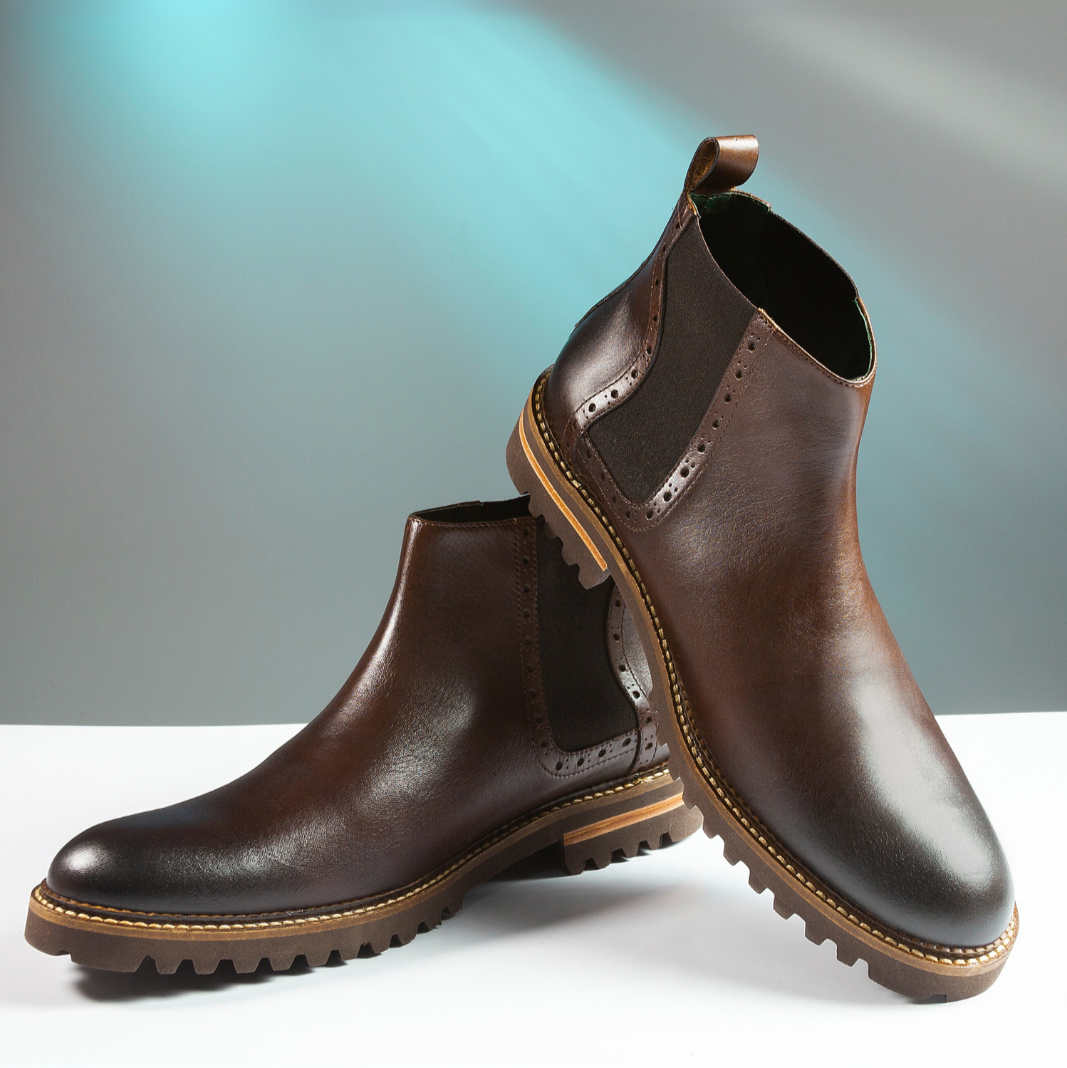 Botin 3044 En Cuero Hombre Testadimoro