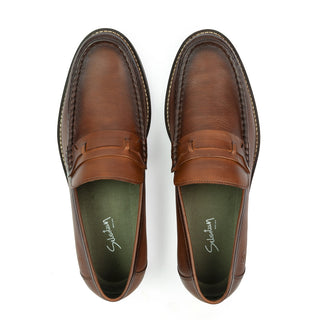 Mocasines 3080 de cuero para hombre, vista lateral