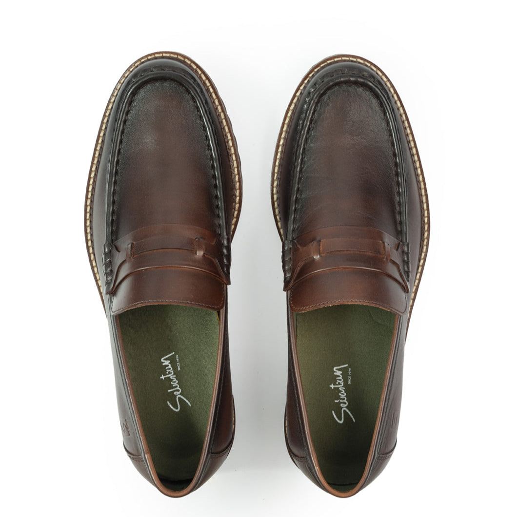 Formal 3080 Eva Cuero Para Hombre