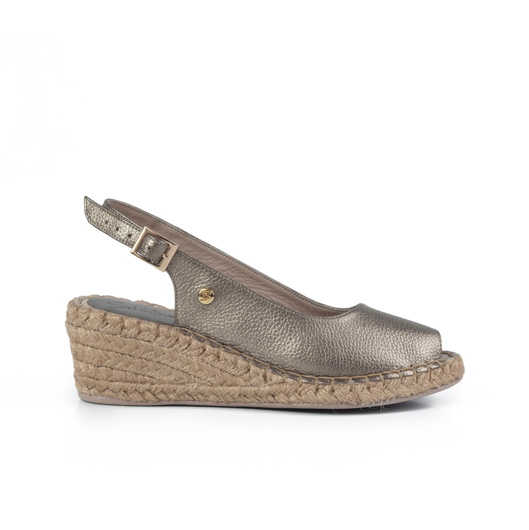 Sandalia Plataforma 4373 Cuero Mujer