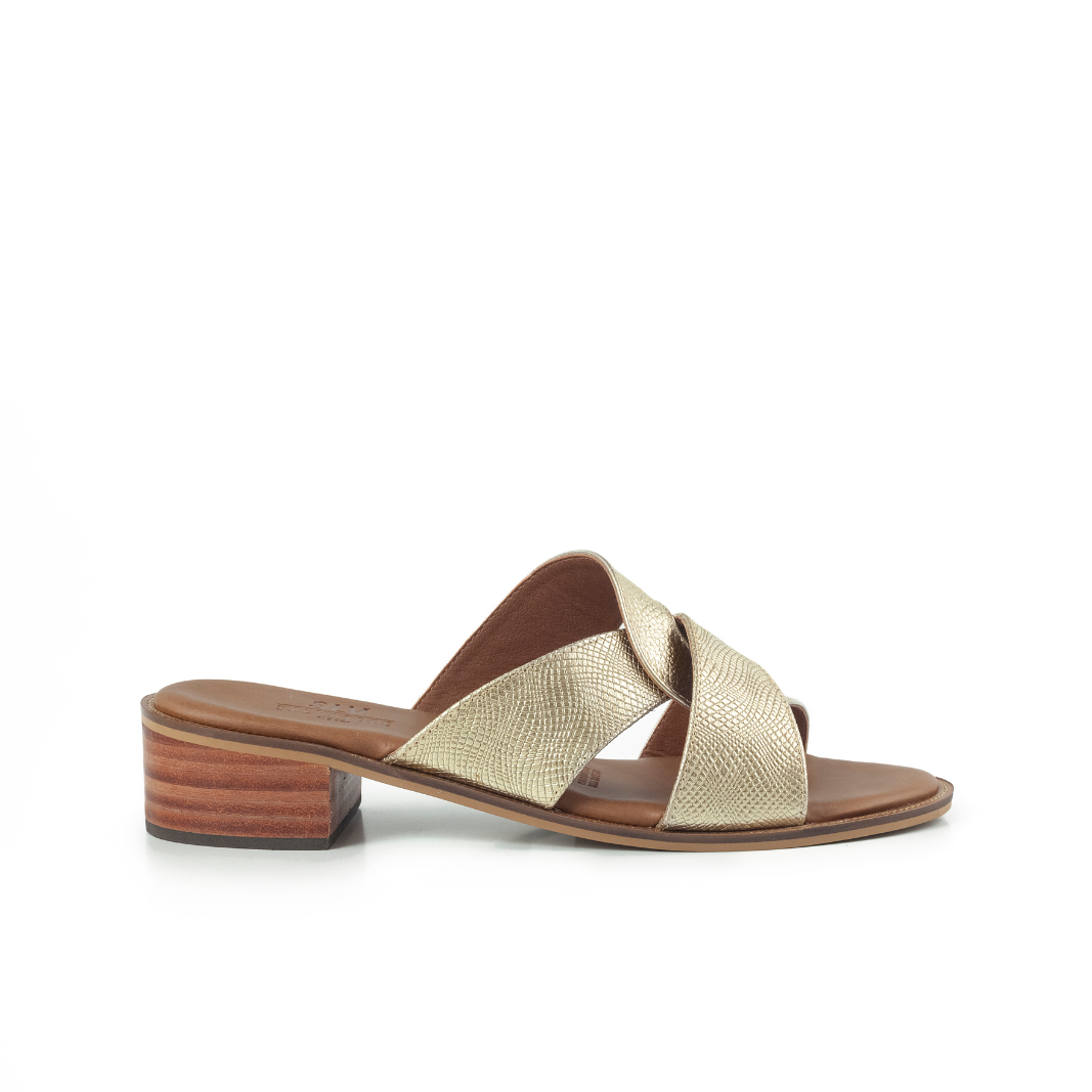 Sandalia Tacon 994 cuero Mujer