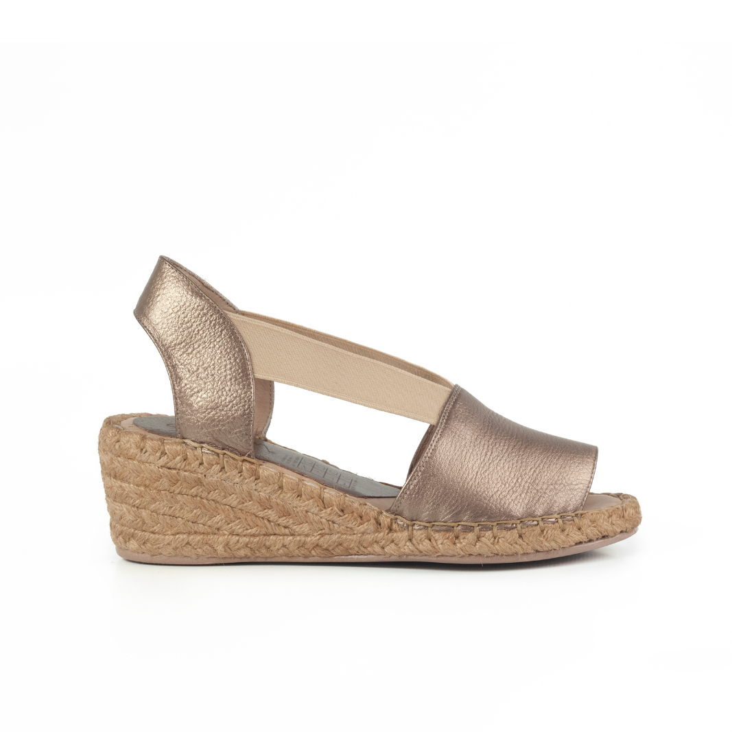 Sandalia Plataforma 4336 Cuero para Mujer