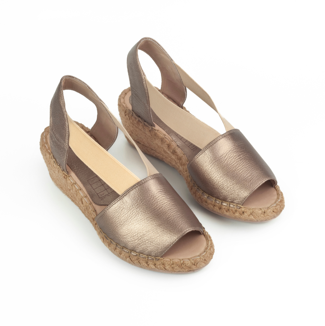 Sandalia Plataforma 4336 Cuero para Mujer