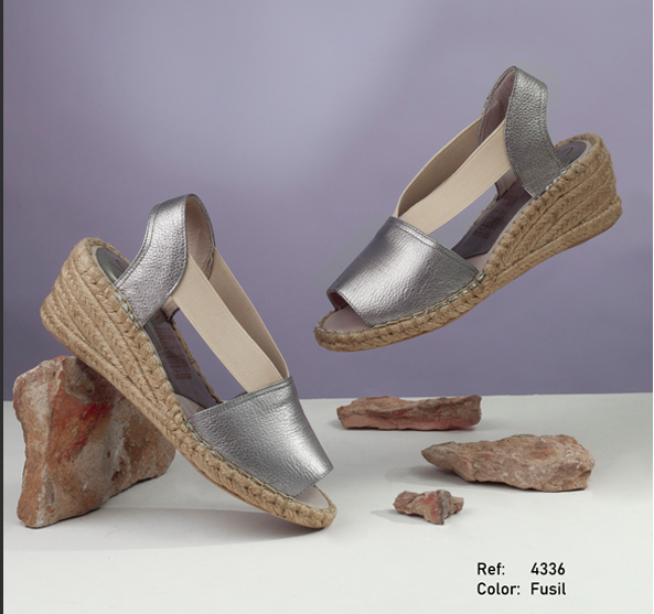 Sandalia Plataforma 4336 Cuero para Mujer