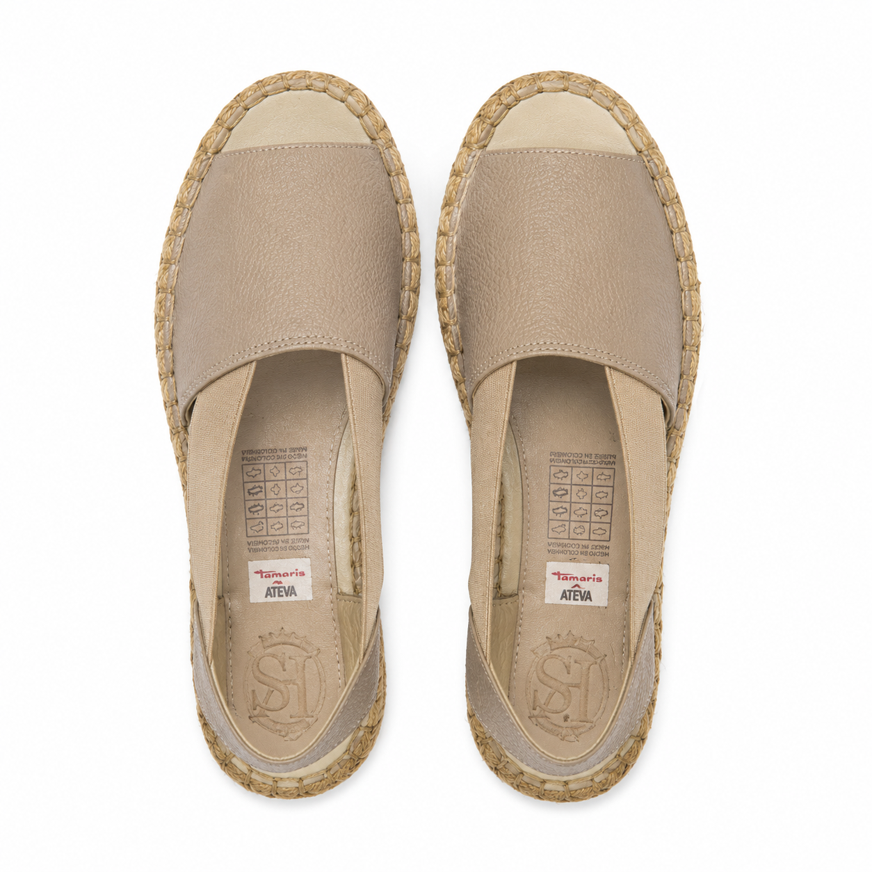 Sandalia Plataforma 4336 Cuero para Mujer