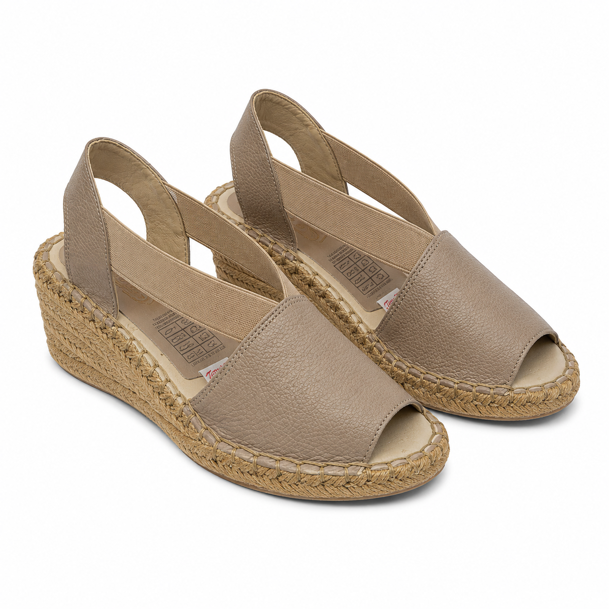 Sandalia Plataforma 4336 Cuero para Mujer