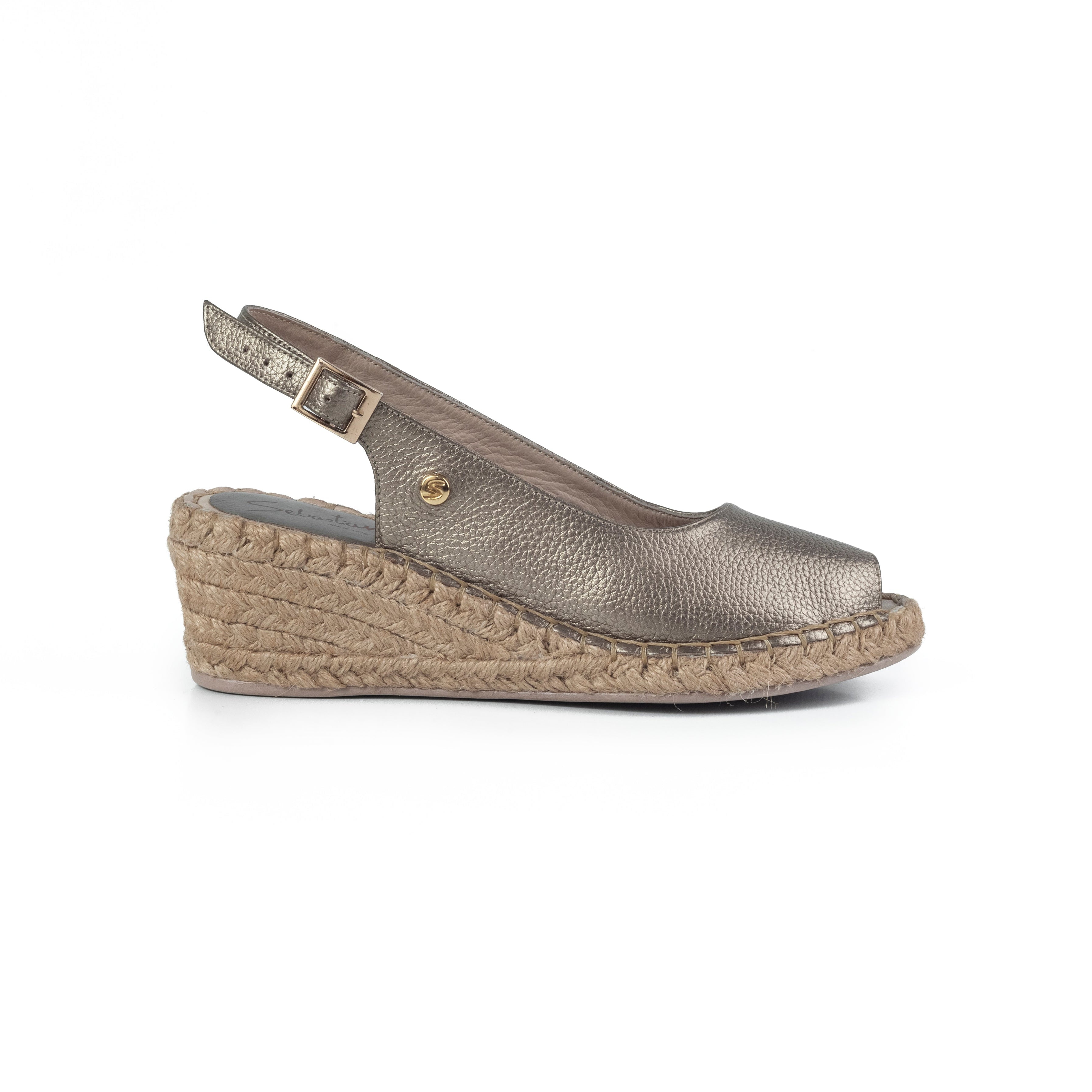 Sandalia Plataforma 4373 Cuero para Mujer