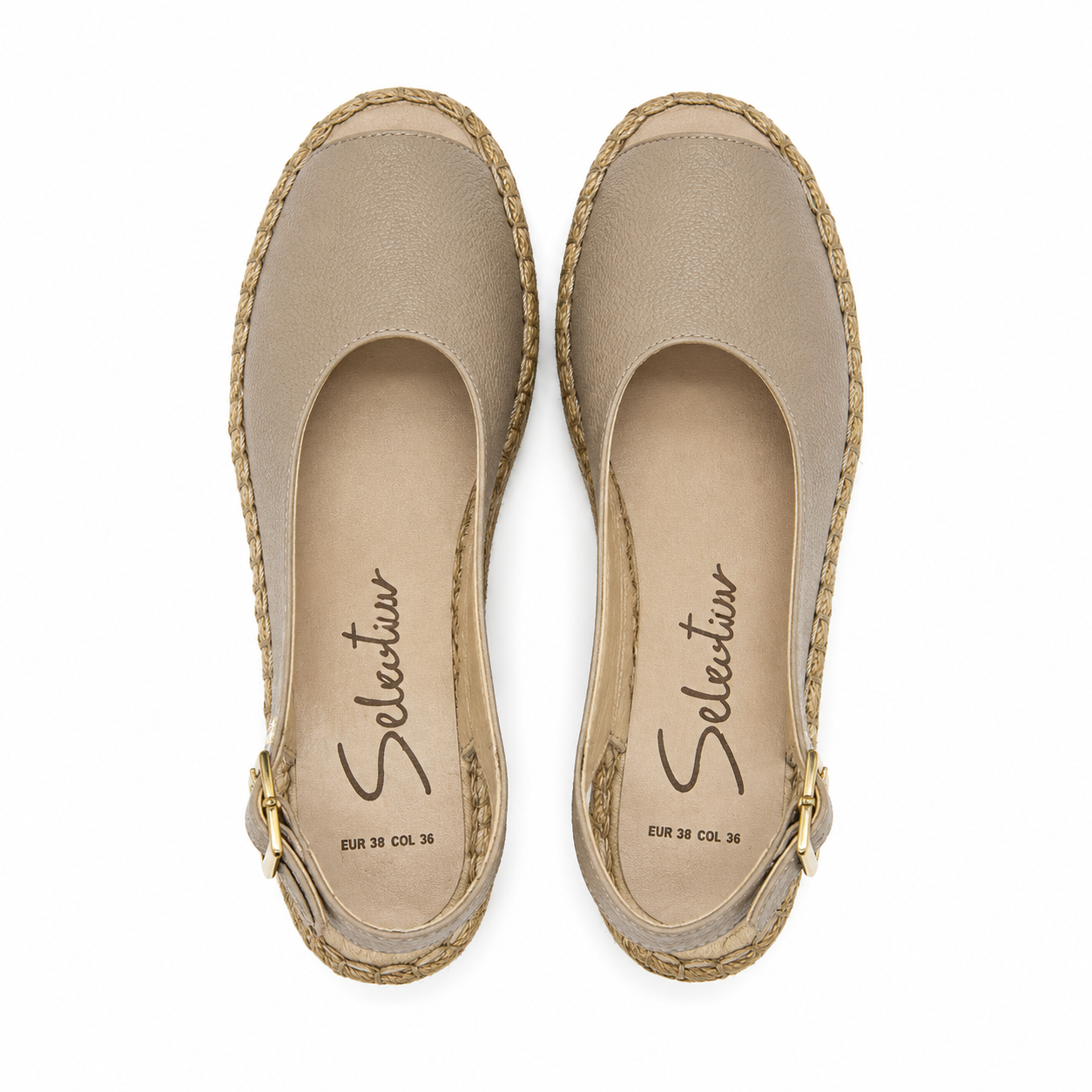 Sandalia Plataforma 4373 Cuero para Mujer