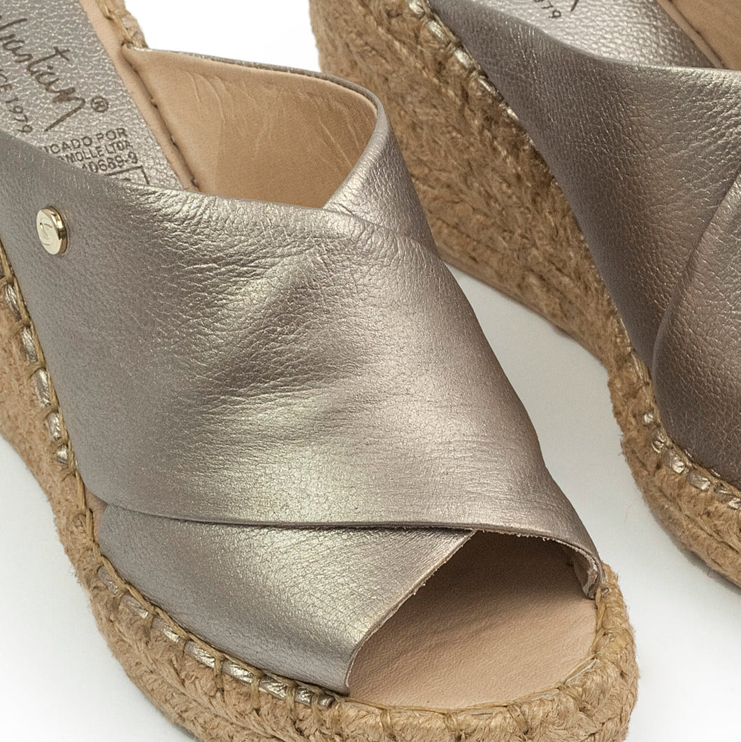 Sandalia Plataforma 4390 Cuero para Mujer