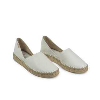 Alpargata 4508 de cuero para mujer
