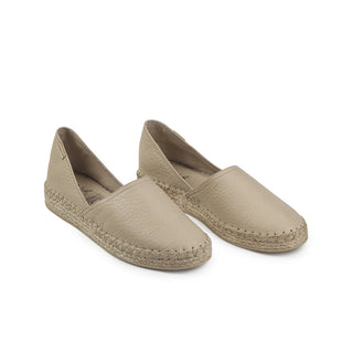 Alpargata 4508 de cuero para mujer