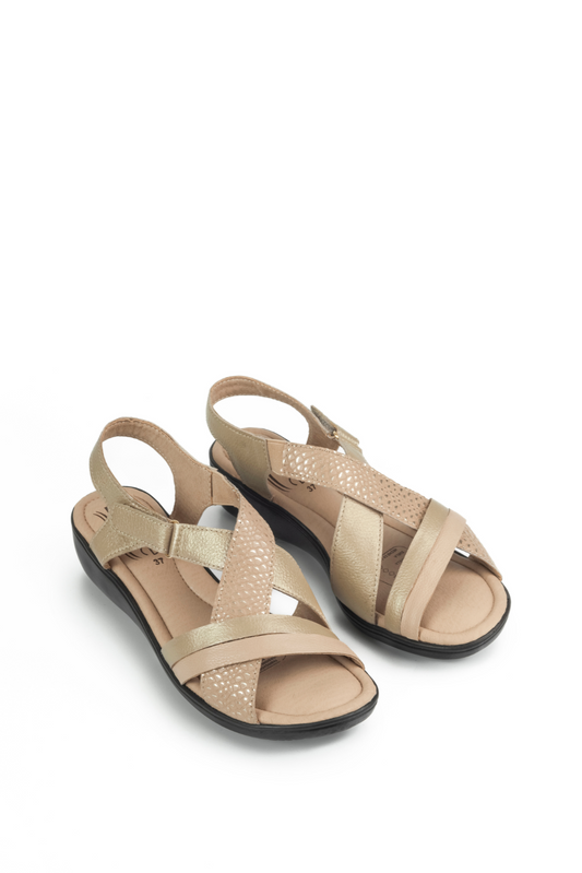 Plataforma Cuero Mujer 7682