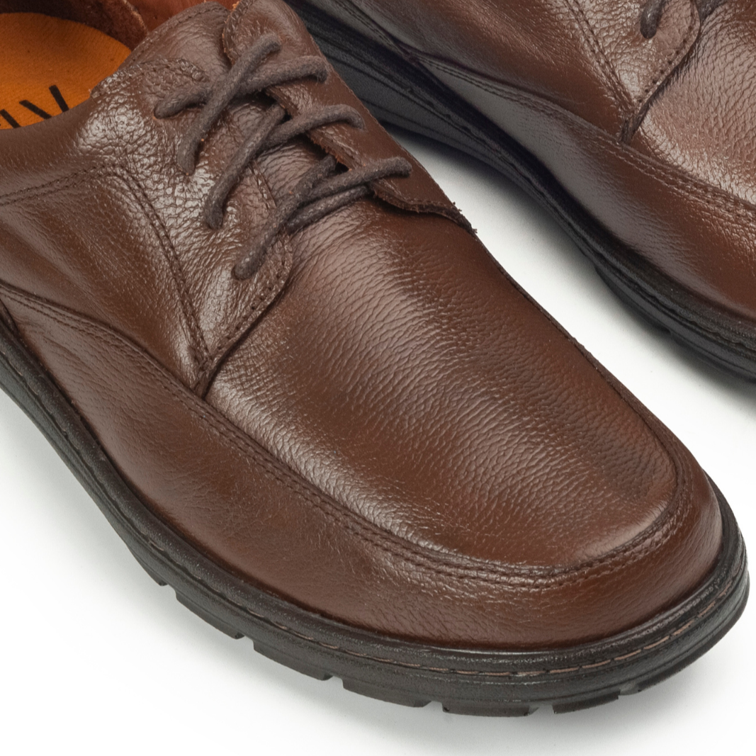 Confort 2802 Cuero Hombre cafe excel