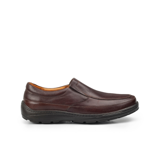 Confort Cuero Hombre Sangria 2806