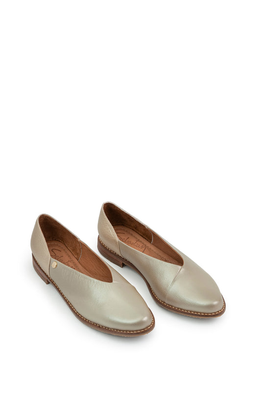 Mocasines Cuero Mujer  5003