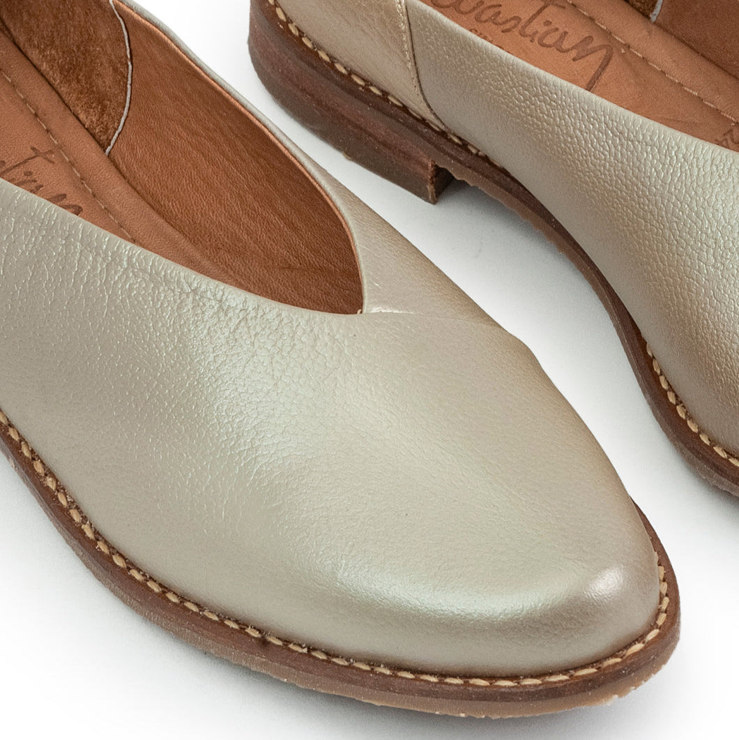 Mocasines Aladino Cuero Mujer