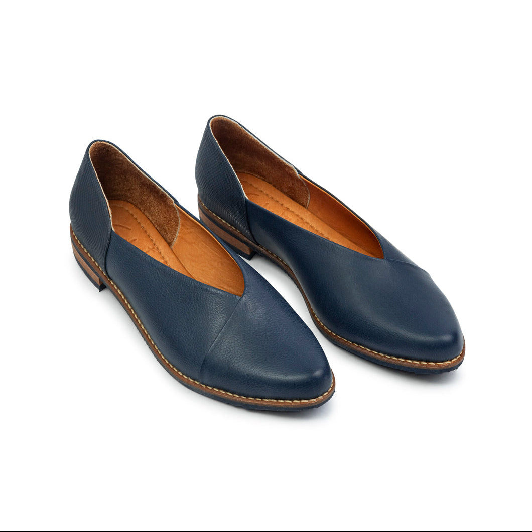 Mocasines Aladino Cuero Mujer