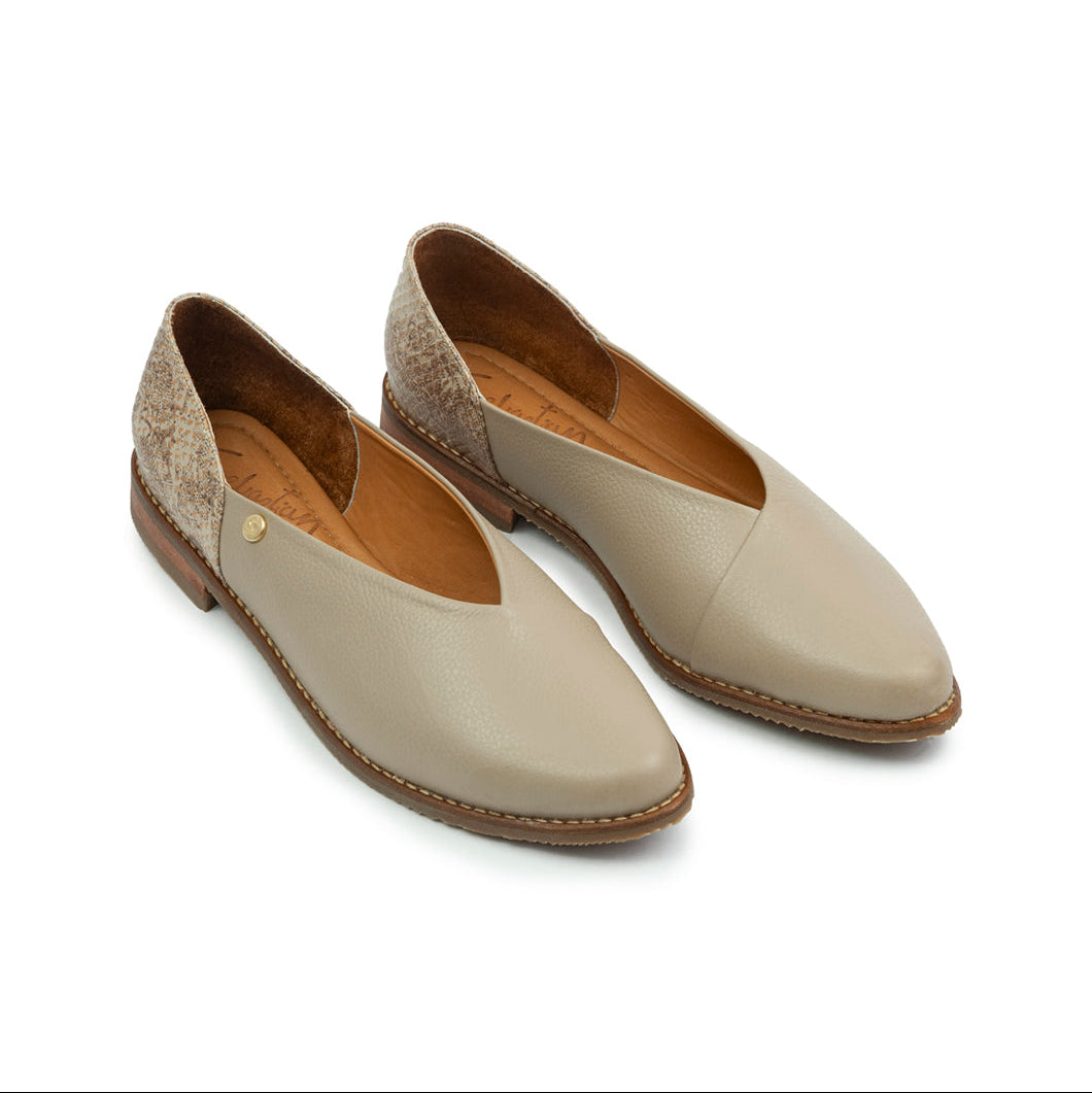 Mocasines Aladino Cuero Mujer