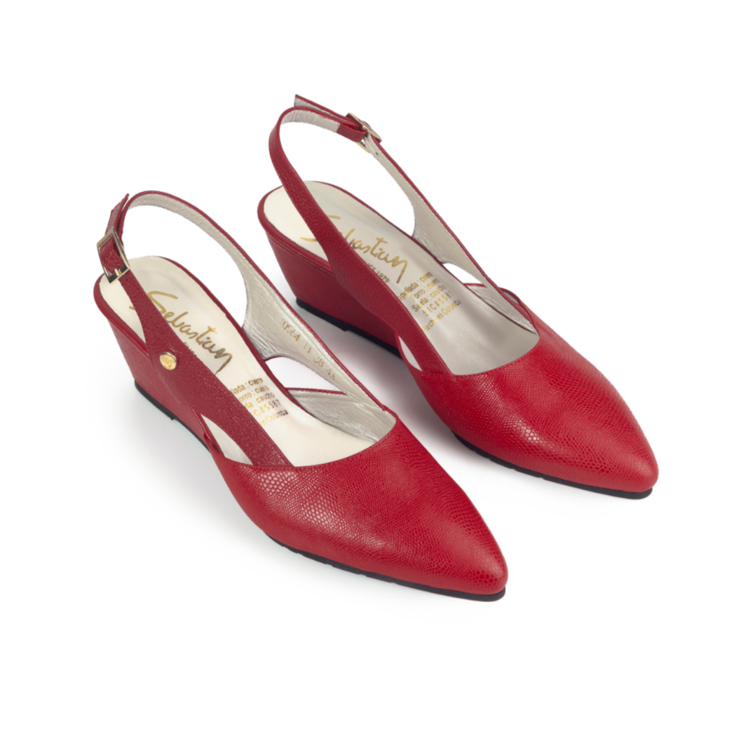 Tacón 10564 Cuero Mujer