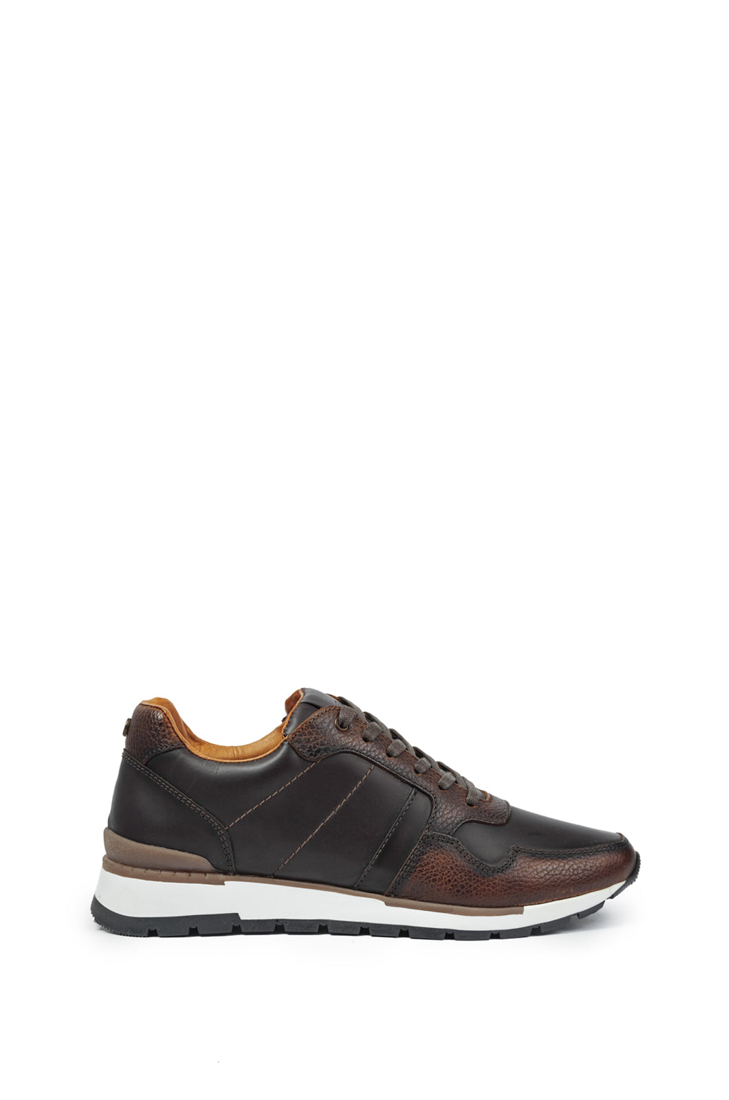 Casual Cuero Hombre Cafe Cogñac 6000