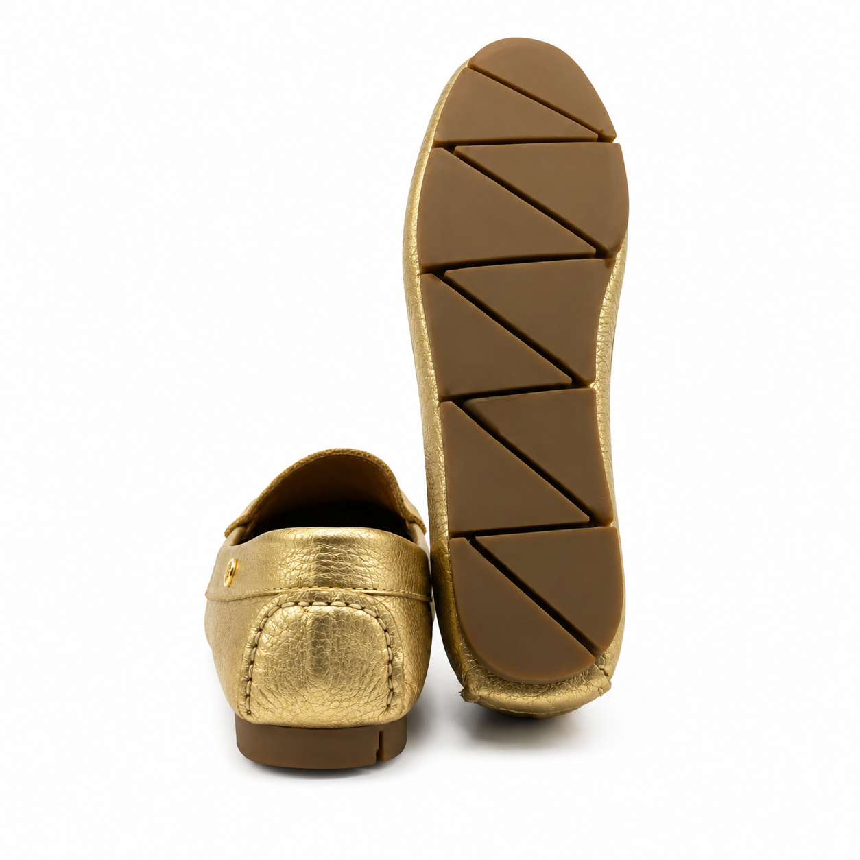 Mocasin 6001 de cuero para mujer