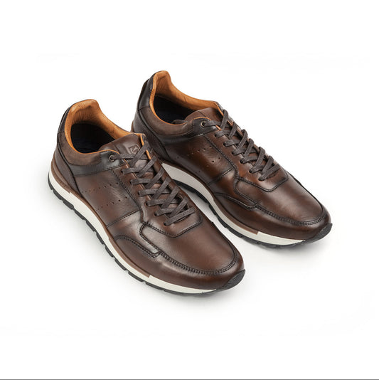 Casual Cuero Hombre Cogñac 6029