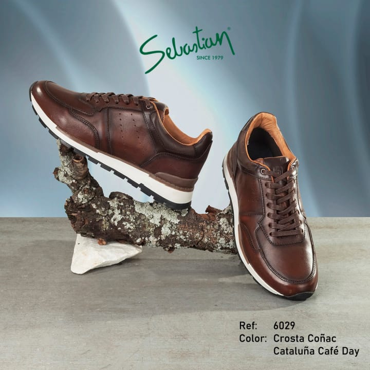 Casual 6029 En Cuero Hombre