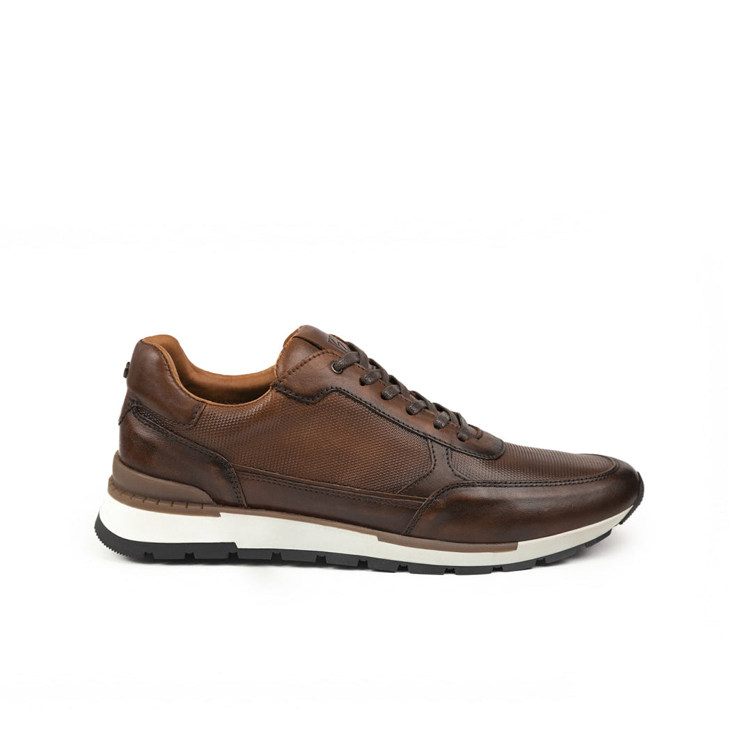 Casual Cuero Hombre Cogñac 6038